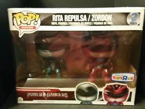 Funko Pop - Power Rangers - Rita Repulsa & Zordon 2 Pack Toys R Us Exclusive - Picture 1 of 6