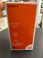 Sony SAL75300 75-300mm f/4.5-5.6 Zoom Lens (CCS034016)