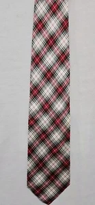 Ferrell Schilf rot grün 100 % Seide Herren Krawatte Made in USA gewebt in England - Bild 1 von 8