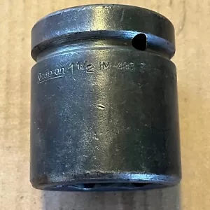Snap-On IM483 Impact Socket 1" Drive 1-1/2" 38mm USA 6Pt Snap On - Bild 1 von 8