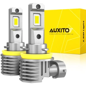 CSP H11 H8 H9 LED Headlight Fog Light Bulbs Kit Super White 6500K High Low Beam - Picture 1 of 12