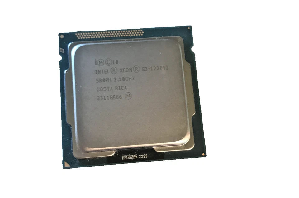 INTEL Xeon E3-1220 V2 Quad Core Processor @ 3.10GHz 1MB LGA1155 SR0PH - Image 1 of 1