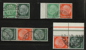 DR ZD  W69, W70, S 160, S161 ex MHB 45 / H-Bl. 92 gestempelt #d088 - Picture 1 of 1