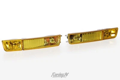 Fog Lights Indicator Set Yellow Clear Glass compatible with VW Golf III 3 Cabrio - Image 1 of 4