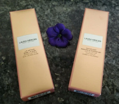 Laura Mercier Lip Duo Set Nuevo en Caja Tamaño Completo Selecciona el Tuyo Foto 1 de 2