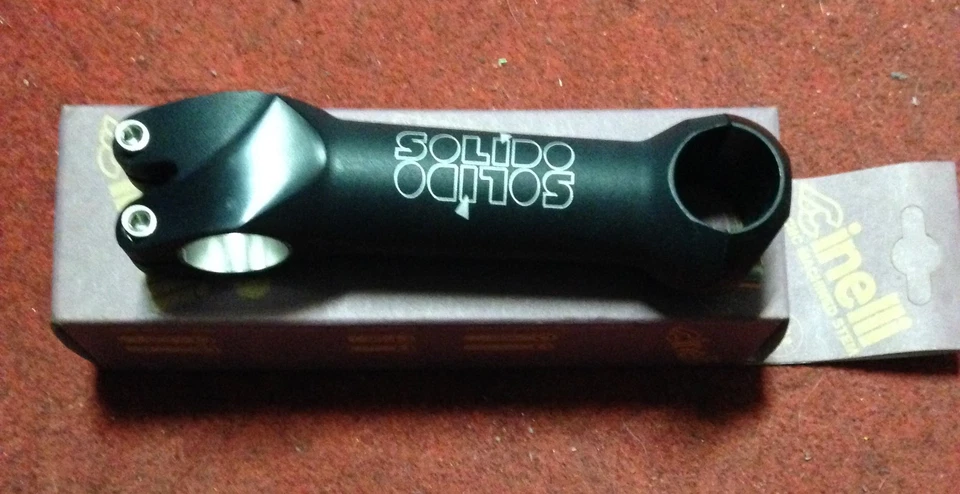 Cinelli Solid Bike Stem Handlebar 1-1/8" 1" Handlebar Bike 120 130 140 - Image 1 of 1