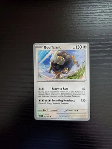 Pokemon SV08 Wogende Funken - Bouffalant - 151/191 - KOSTENLOSER VERSAND - Bild 1 von 2