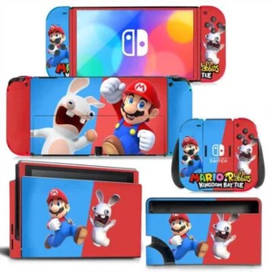 DIY Mario For Switch Oled Colorful Stickers Skin Stickers Wraps Decal Cartoon - Bild 1 von 47