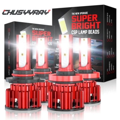 Faro LED de haz alto/bajo para Chevy Equinox deportivo utilitario 4 puertas 2,4 L 2010-2018 Foto 1 de 4