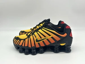 Nike Shox TL Men's Size 7 Sunrise Gradient Orange Black Running Shoes AV3595-004 - Picture 1 of 10