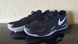 Nike Men's Zoom Vapor Cage 4 RAFA Nadal DD1579-001 Black Tennis Shoes - Picture 1 of 12