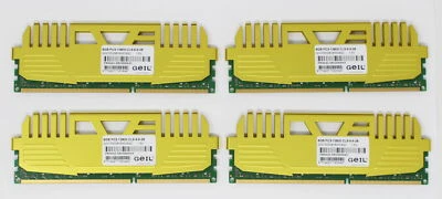 GeIL EVO Corsa 32 GB (4x8GB) GOC332GB1600C9QC PC3-12800 (DDR3-1600) RAM (#24096) - Bild 1 von 2