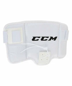 NEW Pair of CCM Legal Goalie Thigh Pads! Pro Level Pads All White Junior TPLEGL - Bild 1 von 1