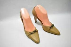 Newport News Schuhe Absätze hellbraun Größe 7 Damen Leder - Bild 1 von 7