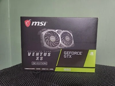 Tarjeta gráfica GEFORCE GTX 1660 TI VENTUS XS 6GB GDDR6 OC Edition Foto 1 de 4