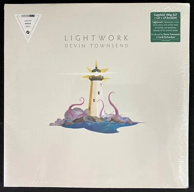 Devin Townsend ‎– Lightwork – SEALED - 2X White Vinyl 180G LP + CD - Image 1 of 3