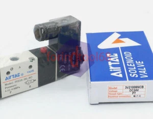 1PCS NEW AIRTAC 3V210-06-NC DC24V Solenoid Valve 3V21006NC - Picture 1 of 3