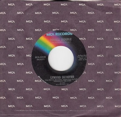 Lynyrd Skynyrd – Double Trouble/ Roll Gypsy Roll 7"  45 - Image 1 of 4