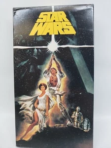 Star Wars VHS Tape Original 1992 Release By CBS FOX VIDEO Pre-owned Tested Works - Foto 1 di 10