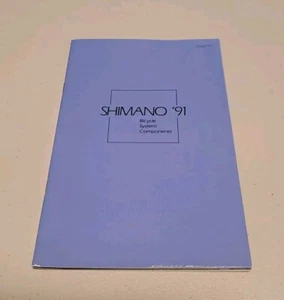 Vintage Original Factory Shimano Bicycle System Components Catalog 1991 - Picture 1 of 8