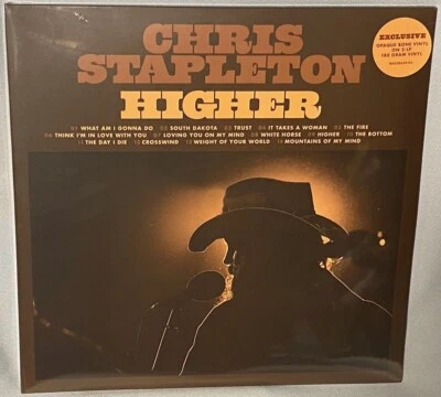 LP CHRIS STAPLETON Higher (2LP 180g Vinyl, MERCURY, 2023) NEW MINT SEALED - Image 1 of 2