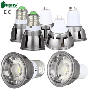 Dimmable LED Spotlight  COB Bulb  6W 9W 12W E26 E27 GU10 GU5.3 MR16  Lamp GL0055 - Picture 1 of 17