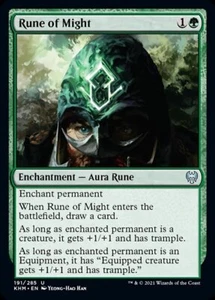 Rune of Might [Kaldheim] Magic MTG - Picture 1 of 1