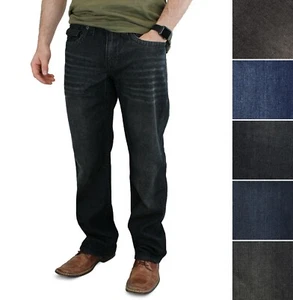 Pantalones de mezclilla originales para hombre de True Religion, Ricky Core vintage rectos, angustiados - Imagen 1 de 12