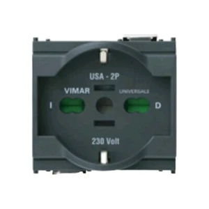 16210 Presa universale TRIVALENTE vimar idea shuko schuko originale vimar - Foto 1 di 1