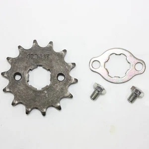 14T Dientes 20mm 428 Cadena Piñón Frontal Cog PIT TRAIL QUAD BICICLETA ATV BUGGY - Imagen 1 de 2