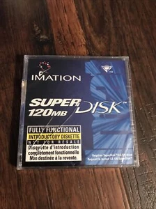 Imation Super Disk 120 MB for SuperDisk Diskette Drive (1 Disk) Still Sealed New - Picture 1 of 1