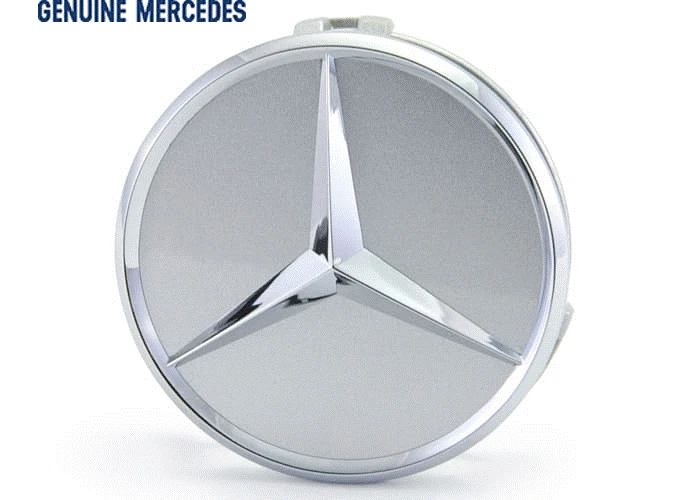 Cubierta central de rueda tapacubos emblema insignia logotipo estrella para MERCEDES BENZ - MB genuino Foto 1 de 4