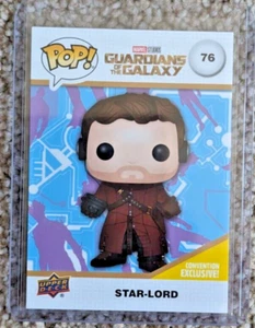 2023 Oberdeck Funko Marvel Infinity Convention Exklusiv Star-Lord 1:20 SP - Bild 1 von 1
