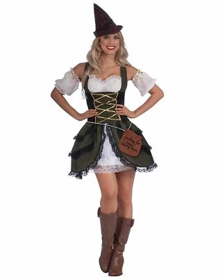 成人 Robyn the Rich 文艺复兴罗宾汉女士服装标准均码 — 第 1/2 张图片