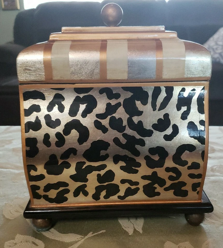 Contenedor de 2 diseños de guepardo Acento,  Foto 1 de 3