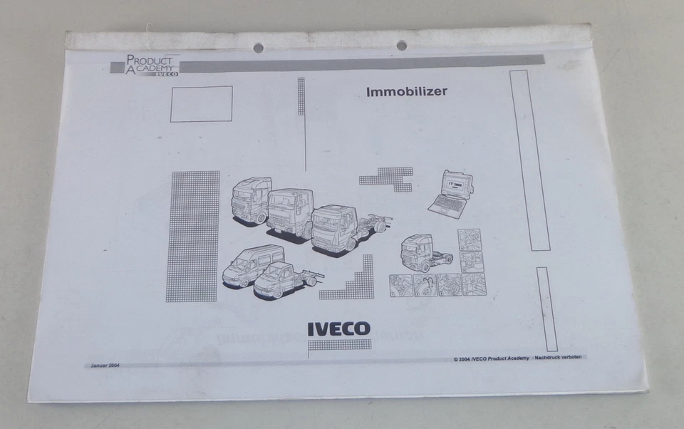 Documento De Capacitación Iveco Inmovilizador De Enero De 2004 - Imagen 1 de 1