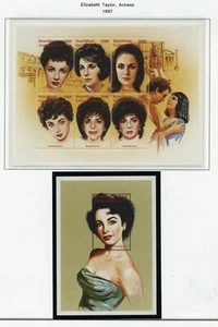 CENT AFRICAN REP MNH 1158, 60 Elizabeth Taylor Actress ZG875 - Bild 1 von 1