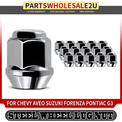 Tuerca de rueda 16x M12-1.50 para Chevrolet Aveo 06-10 Pontiac G3 09 Suzuki Forenza Foto 1 de 4