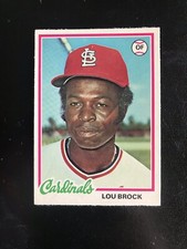 1978 O-PEE-CHEE #204 LOU BROCK STL CARDINALS— HIGH END💥*** (wph)