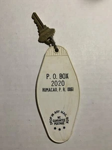 Palmas del Mar Resort Motel Hotel Room Key Fob with Key Humacao Puerto Rico RARE - Picture 1 of 2