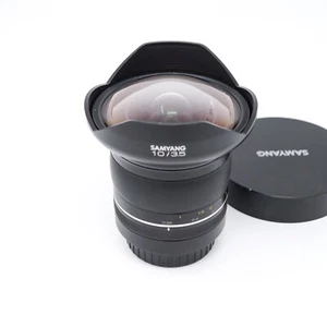 Lente ancha Samyang 10 mm f/3,5 XP para montura Canon EF - Funciona, ver descripción - Imagen 1 de 11