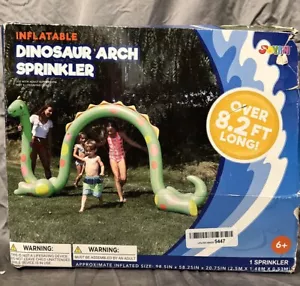 Freude am aufblasbaren Dinosaurier-Bogensprinkler - Bild 1 von 9