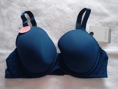 Sujetador BENDON Intimates, Cobertura Completa Contorno Talla 38C, Color en Aqua Oscuro Foto 1 de 2