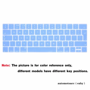 For Macbook Pro 13'' A1706/A1989/A2159 15'' A1707/A1990 EU Color Keyboard Cover - Picture 1 of 115