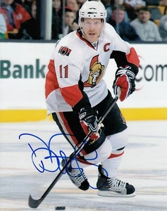 DANIEL ALFREDSSON SENATORS AUTOGRAPHED SIGNED NHL HOCKEY PHOTO 8X10 RED WINGS - Picture 1 of 1