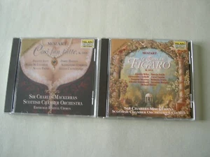 MOZART/MACKERRAS job lot of 2 Opera highlights promo CDs Cosi fan tutte Figaro - Picture 1 of 3