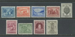 Newfoundland 1933 Gilbert 7 cents to 32 cents mint o.g. hinged - Foto 1 di 1