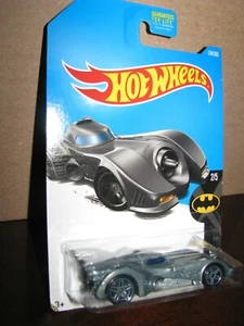 Hot Wheels 2017 #134 Batman #2 BATMOBILE Grey - Picture 1 of 5