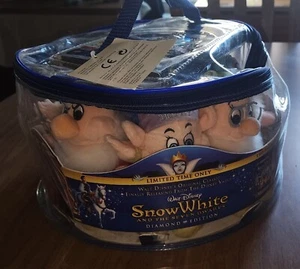 Disney Snow White and the Seven Dwarfs Plush Gift Set Two-Disc Blu-ray/DVD - Picture 1 of 6