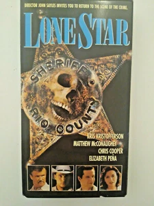 Lone Star (VHS, 1997) Kris Kristofferson Matthew McConaughey - Imagen 1 de 3